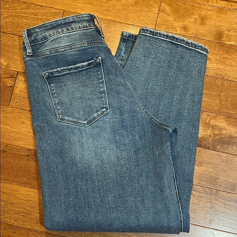 KanCan Women's Straight Leg Jeans in Dark Blue 11/29